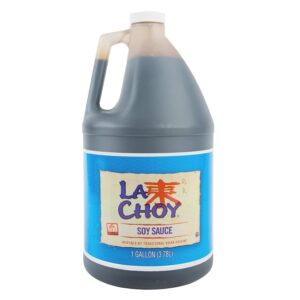 La Choy Soy Sauce – 1 Gallon (128 oz) Bulk Asian Flavor